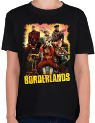 printfashion Borderlands - Gyerek póló - Fekete (16369016)