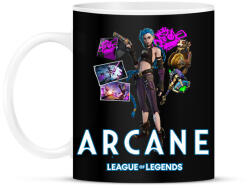 printfashion Arcane - LOL - Bögre - Fekete (14747047)