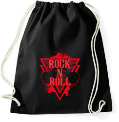 printfashion Rock N Roll - Sportzsák, Tornazsák - Fekete (13798772)