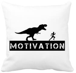 printfashion Dinosaur motivation - Párnahuzat, Díszpárnahuzat - Fehér (13697637)