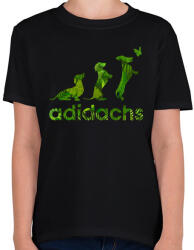 printfashion Adidachs #1 - Gyerek póló - Fekete (14617840)