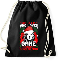 printfashion Gamer karacsony lanyoknak - Sportzsák, Tornazsák - Fekete (5593666)