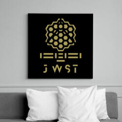 printfashion James Webb űrtávcső JWST - Vászonkép - Fekete (7581126)