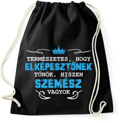 printfashion Elképesztő szemész - Sportzsák, Tornazsák - Fekete (12650253)