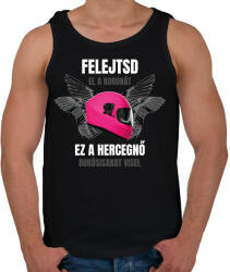printfashion Bukósisakot visel - Férfi atléta - Fekete (15042752)
