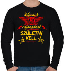 printfashion Aerosmith rajongóknak - Férfi pulóver - Fekete (2685333)