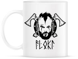 printfashion Vikingek Flóki - Bögre - Fehér (2131058)