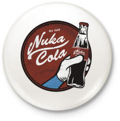 printfashion Nuka Cola - Kitűző, hűtőmágnes - Fehér (3079081)