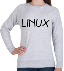 printfashion A linux - Női pulóver - Sport szürke (3532117)