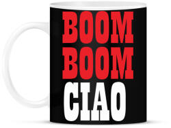 printfashion BOOM BOOM CIAO - Bögre - Fekete (4772351)