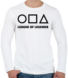 printfashion SQUID GAME 2 - Férfi hosszú ujjú póló - Fehér (11441068)
