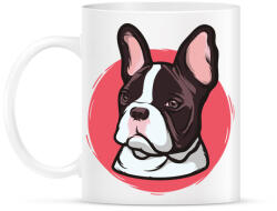 printfashion Francia bull - Bögre - Fehér (5114377)