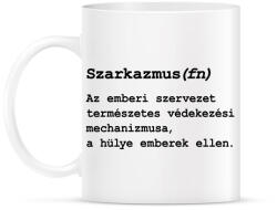 printfashion Szarkazmus(fn) - Bögre - Fehér (7045212)