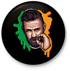 printfashion McGregor - Kitűző, hűtőmágnes - Fekete (3589183)