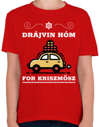 printfashion DRÁJVIN HÓM - Gyerek póló - Piros (11392693)