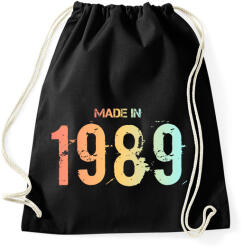 printfashion 1989 - Sportzsák, Tornazsák - Fekete (6228361)