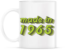 printfashion made-in-1965-green-grey - Bögre - Fehér (790354)