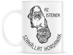 printfashion Az istenek szakállat hordanak - Bögre - Fehér (6840268)