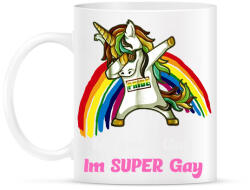 printfashion im'a not gay - Bögre - Fehér (16201526)