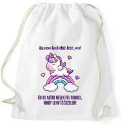 printfashion Ha nem kedvelsz lesza. . m - Sportzsák, Tornazsák - Fehér (14380658)
