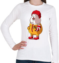 printfashion Gyorskaja - Női hosszú ujjú póló - Fehér (286623)