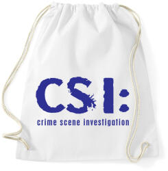 printfashion csi-1-1-blue - Sportzsák, Tornazsák - Fehér (784816)