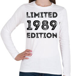 printfashion 1989 - Női hosszú ujjú póló - Fehér (5066047)