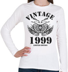 printfashion 1999 - Női hosszú ujjú póló - Fehér (6222794)