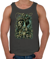 printfashion Lovas - Férfi atléta - Sötétszürke (122257)