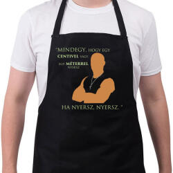 printfashion Dominic Toretto - Kötény - Fekete (4931241)