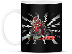 printfashion X-MAS RIDER - Bögre - Fekete (10834061)