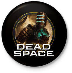 printfashion Dead Space - Kitűző, hűtőmágnes - Fekete (15797053)