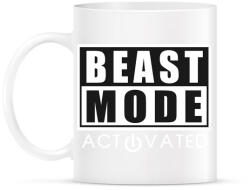 printfashion Beast Mode Activated - Bögre - Fehér (789014)