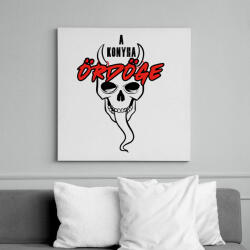 printfashion A konyha ördöge - Vászonkép - Fehér (16352449)