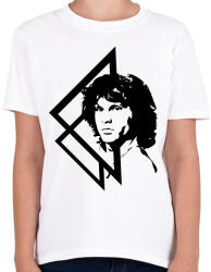 printfashion Jim Morrison - Gyerek póló - Fehér (502193)