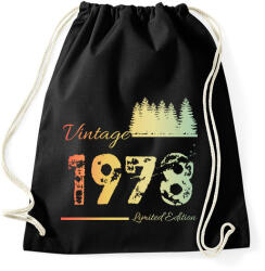 printfashion 1978 - Sportzsák, Tornazsák - Fekete (12613301)