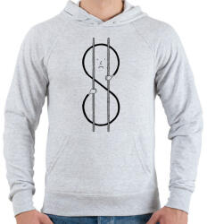 printfashion Válság 2 - Férfi kapucnis pulóver - Sport szürke (2580679)