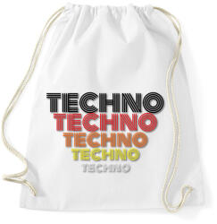 printfashion Techno, Techno - Sportzsák, Tornazsák - Fehér (6583182)