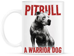 printfashion Pitbull - Bögre - Fehér (13955510)