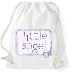 printfashion Kicsi angyal - Sportzsák, Tornazsák - Fehér (5607601)