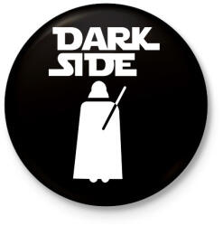 printfashion Dark Side páros minta - Kitűző, hűtőmágnes - Fekete (16469943)