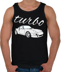 printfashion Turbo - Férfi atléta - Fekete (5013843)