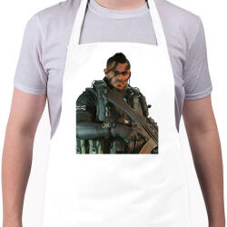 printfashion John "Soap" Mactavish - Kötény - Fehér (14551323)