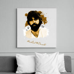 printfashion Michael McDonald - Vászonkép - Fehér (6639509)