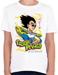 printfashion Saiyans - Gyerek póló - Fehér (5105789)