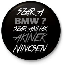 printfashion BMW - Kitűző, hűtőmágnes - Fekete (13325633)