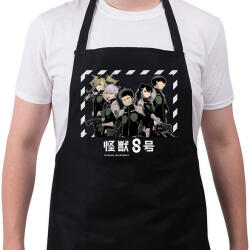 printfashion Kaiju no. 8 - Kötény - Fekete (15803834)