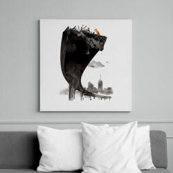 printfashion The last of us - Vászonkép - Fehér (6621262)