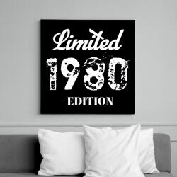 printfashion 1980 - Vászonkép - Fekete (6656854)