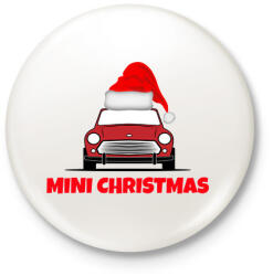 printfashion MINI CHRISTMAS - Kitűző, hűtőmágnes - Fehér (10827365)